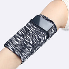 Lade das Bild in den Galerie-Viewer, Sportliche Handytasche zum Joggen: Wristband Armband Fitness Tasche für Damen und Herren - Atmungsaktive Armbandtasche für Outdoor Aktivitäten
