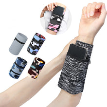 Lade das Bild in den Galerie-Viewer, Sportliche Handytasche zum Joggen: Wristband Armband Fitness Tasche für Damen und Herren - Atmungsaktive Armbandtasche für Outdoor Aktivitäten
